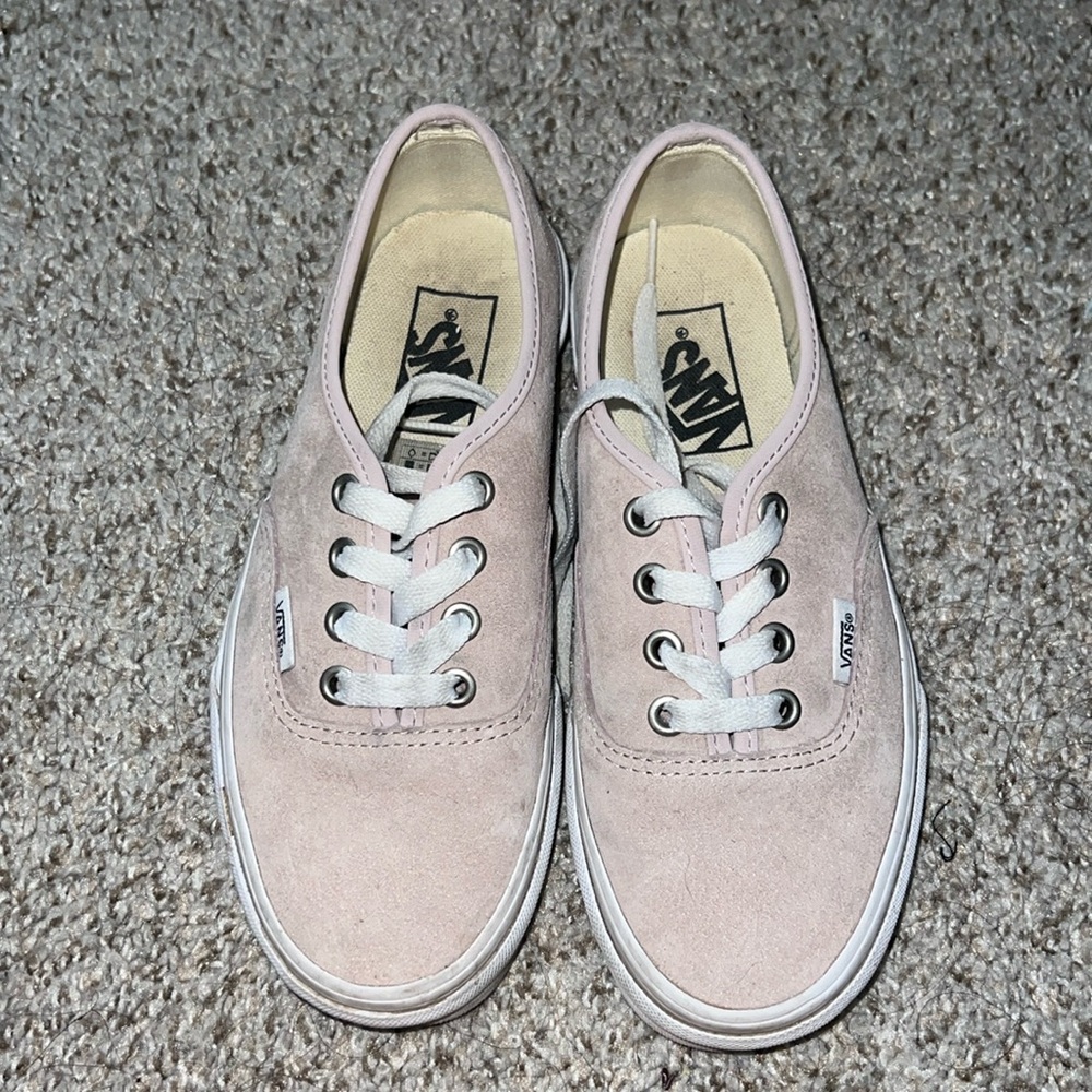 Vans Pink Suede